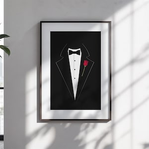 The Godfather Poster - Iconic Movie Wall Art, Mafia Film Decor, Perfect Gift for Fans of Classics
