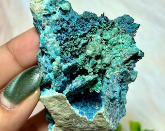 Specimen chrysocolla - Blue chrysocolla - Gemstone weight 39 grams