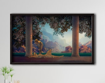 Maxfield Parrish Daybreak Art Print: Vintage Fine Art Poster
