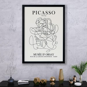 Picasso the hug framed - Etsy 日本