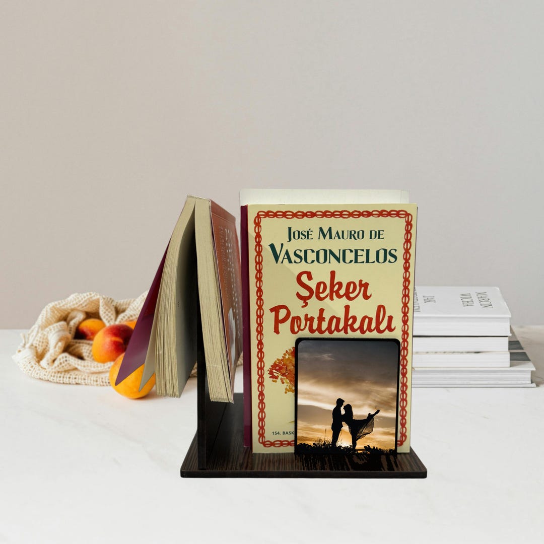 Personalized Book Holder, Custom Book Stand, Book Nook, Gift for ...