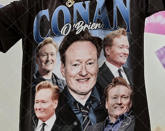Retro Conan O'Brien shirt sweatshirt tshirt vintage graphic tee long sleeve