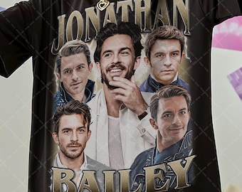 Retro Jonathan Bailey shirt sweatshirt tshirt vintage graphic tee long sleeve