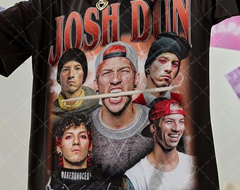Retro Josh Dun shirt sweatshirt tshirt vintage graphic tee long sleeve