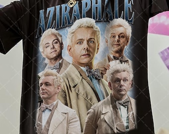 Retro Aziraphale shirt sweatshirt tshirt vintage graphic tee long sleeve