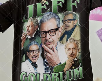 Retro Jeff Goldblum shirt sweatshirt tshirt vintage graphic tee long sleeve