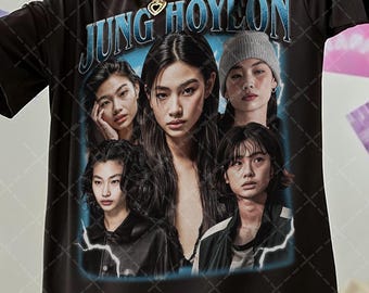 Retro Jung Hoyeon shirt sweatshirt tshirt vintage graphic tee long sleeve