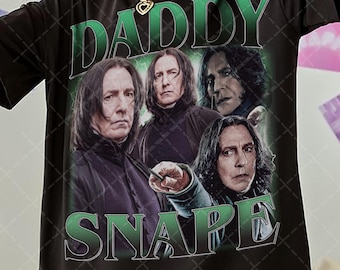 Daddy Snape shirt sweatshirt tshirt vintage graphic tee long sleeve