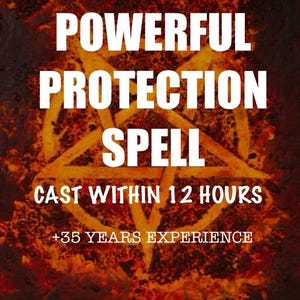 POWERFUL PROTECTION SPELL/same day/extreme protection/protective shield from evil/good luck charm/happy living/block your enemy/goodkarma