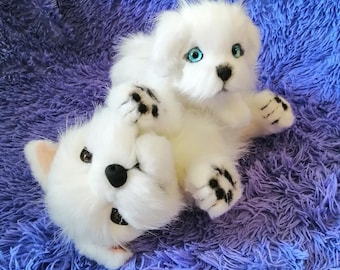 Custom realistic dog plush. Art doll animal. Pose dog. Dog art doll. Dog realistic plush.