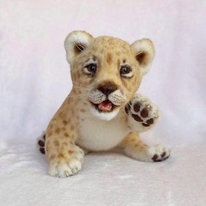 Lion cub realistic toy