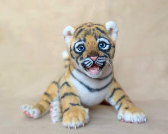 Made to order tiger cub realistic toy