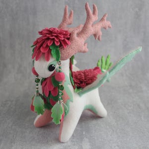 Felt Dragon, Dragon Plush Realistic Art Doll, Fantasy Animal Stuffed Toy Dragon, Classic Dragon, Toy Dragon