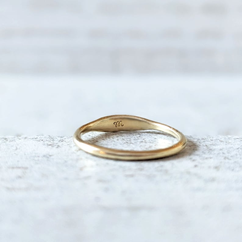 Handmade Lavender Ring, Botanical Ring, Wildflower Ring, Nature Jewelry, Sterling silver ring, Bronze Jewelry, 14k Gold Ring image 3