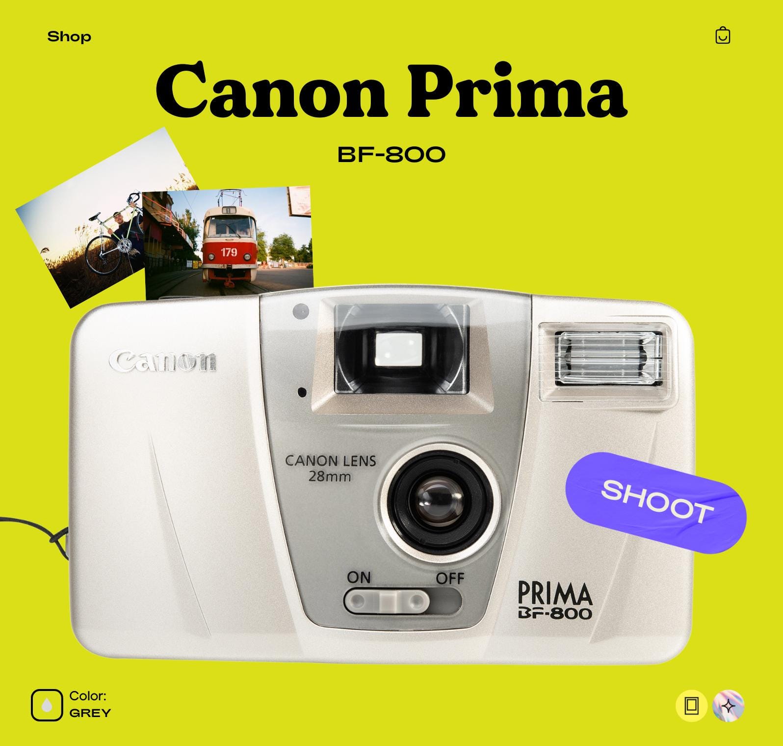 Canon Prima SOL フィルムカメラ Canon prima film - Etsy 日本