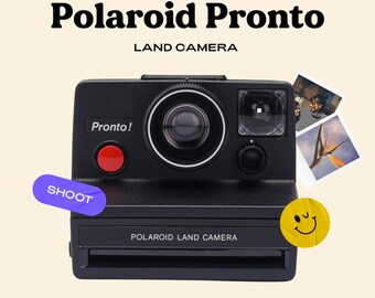 Vintage polaroid sx-70 pronto land camera | classic instant film camera for sx-70 film | retro photography gift | 1970s collectible