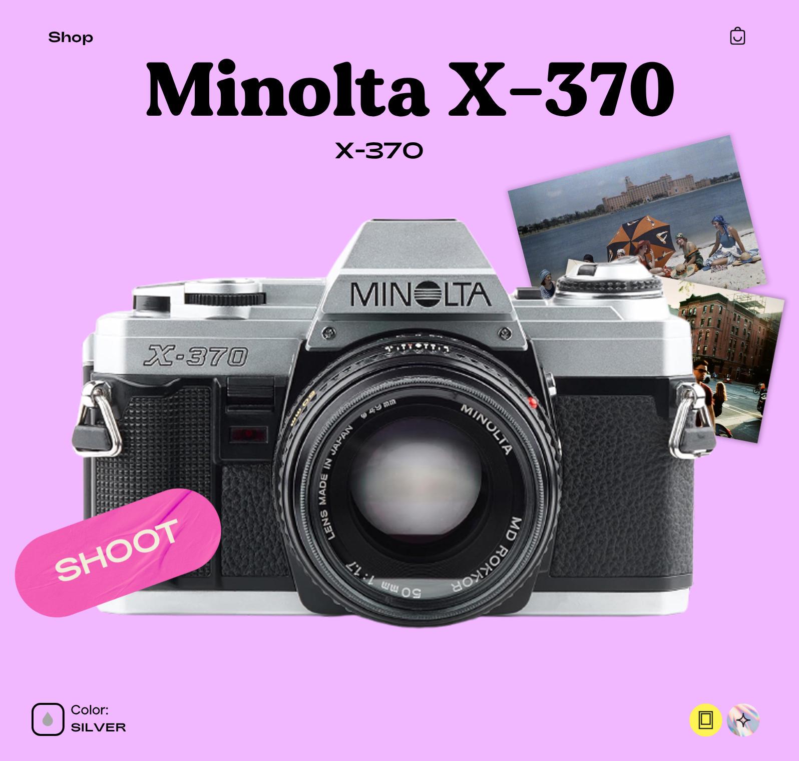 Minolta x370 - Etsy 日本
