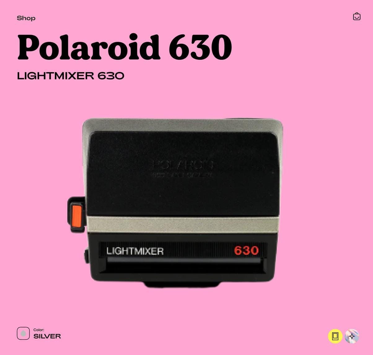 Appareil Photo Polaroid Lightmixer 630 - Testé - Avec Flash HS