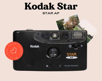 Kodak Star Af 35mm Film Camera Vintage Point and Shoot With