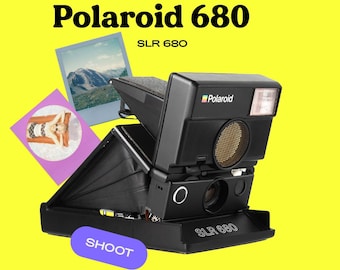 Vintage POLAROID SX-70 Land Camera, Bag & Accessories
