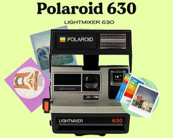 Vintage Polaroid 600 Point and Shoot Kamera, getestet und funktionsfähig