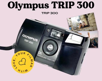 Olympus trip 300 – 35mm point & shoot film camera, tested and working