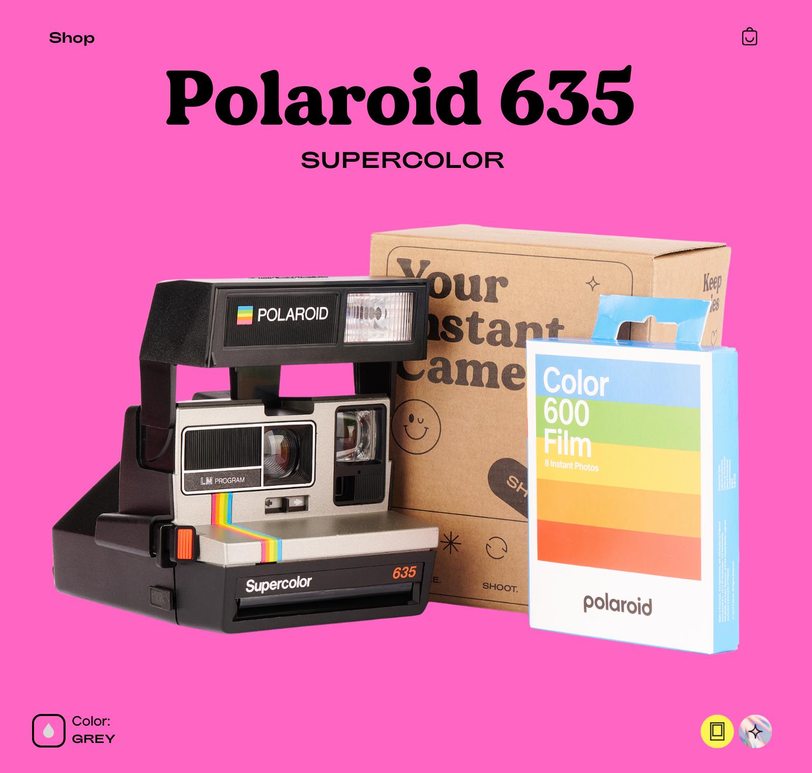 Polaroid 635 Refurbished - Etsy Polaroid 635 Refurbished - Etsy