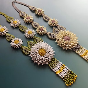 Video Beading Tutorial - &#39;BOHEMIAN SPRING&#39; Necklace