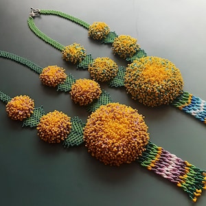 PDF Beading Tutorial – &quot;SUNRISE&quot; Necklace