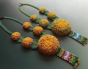 PDF Beading Tutorial – "SUNRISE" Necklace