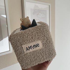 Toniebox cover made of bouclé fabric – Personalized – Handmade – Protective cover for Toniebox – Gift idea for children – suitable for the Toniebox