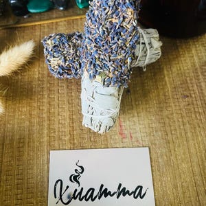 Lavendel Salbei Smudge Stick: Kräuterreinigungsstab