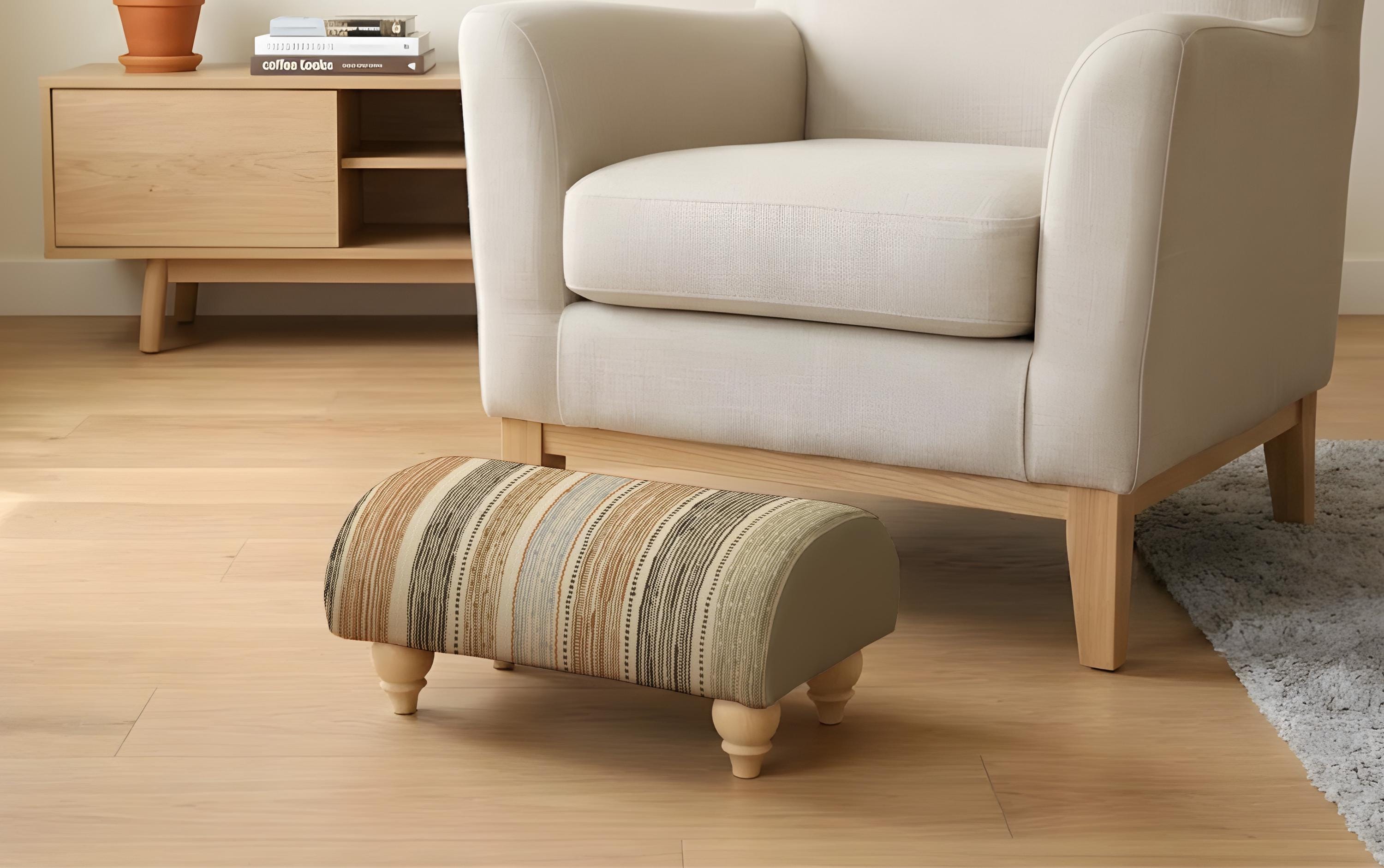 Patterned Stool, Decorative Bench, Entryway Bench, Small Ottoman ...