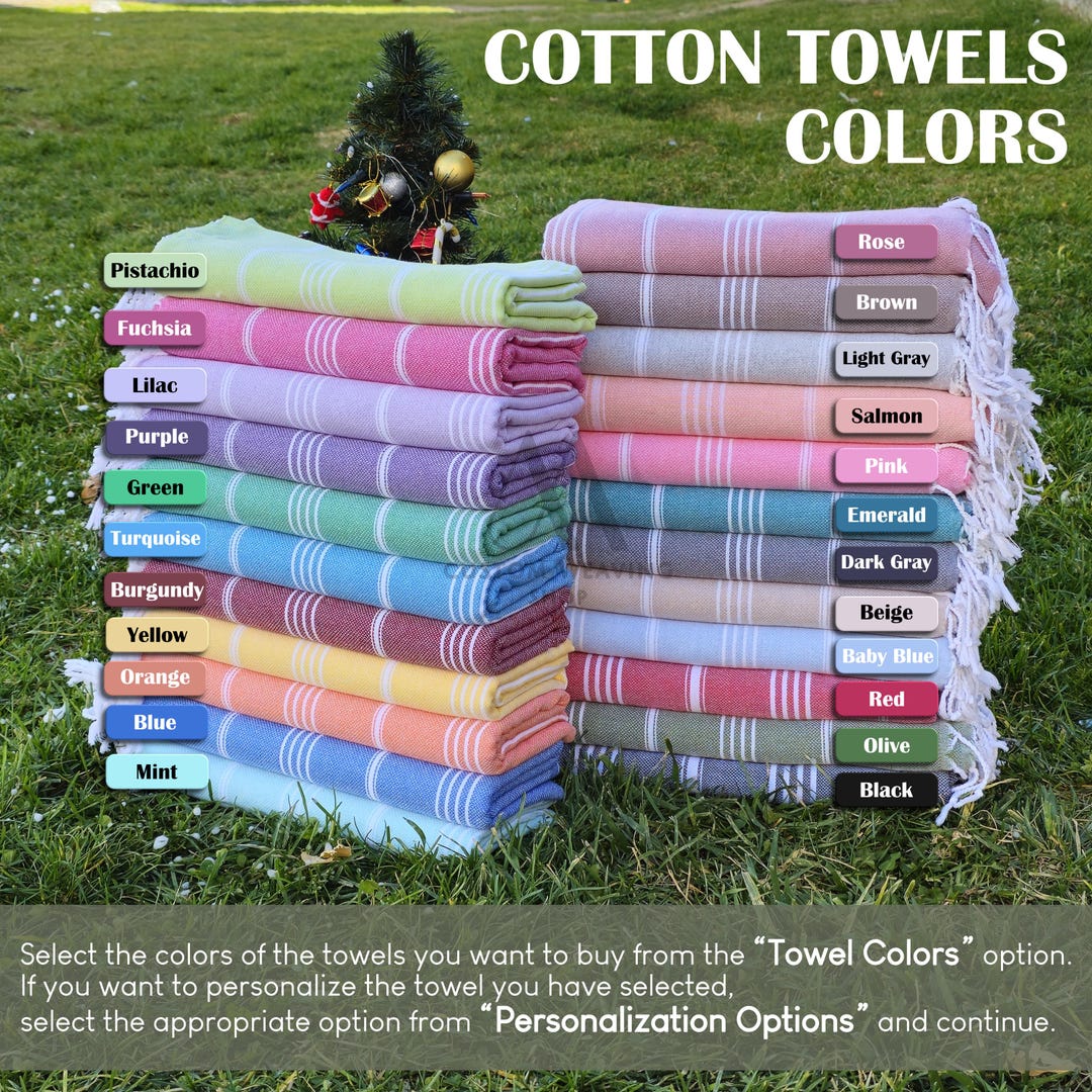 Personalized Beach Towel, Custom Beach Towel With Name, Monogrammed