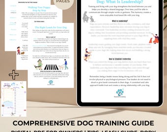 Trainingsgids honden: riem, lichaamstaal, planner leiderschap en zorg (digitale pdf)