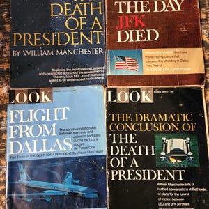 Look Magazine 1/24/1967, 2/07/1967, 2/21/1967 and 3/07/1967 Featuring excerpts from William Manchester's book about the JFK assasination