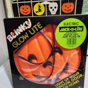 Blinky Glow Lite Kürbis Halloween Dekoration