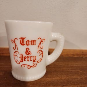Vintage McKee Tom & Jerry Glass