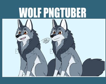 Tuber PNG Wolf pour banderoles | YouTube | Twitch | TikTok | Discorde | Joueurs