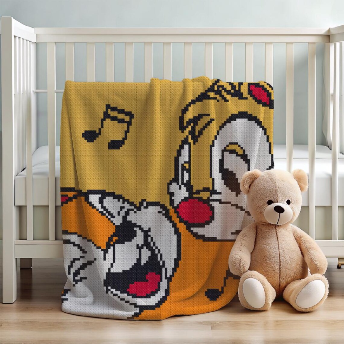 Squirrels, Graph, Pattern, C2C and Tapestry Crochet, Crochet, Blanket ...