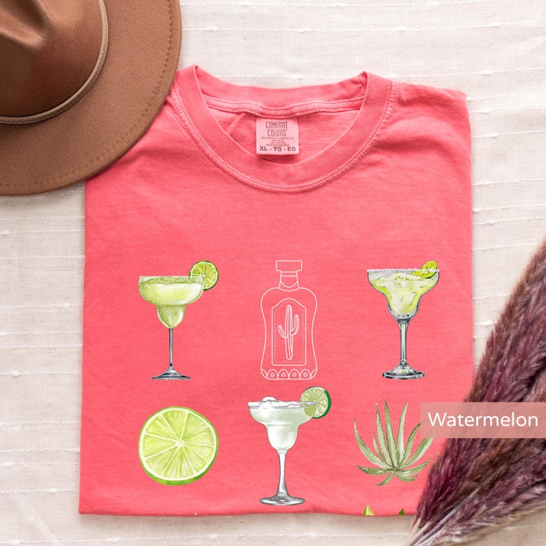 Margarita shirt, drinking shirt, cocktail lover gift, trendy shirt, gift for her, girls weekend, graphic tee, day drinking, tequila tee image 8