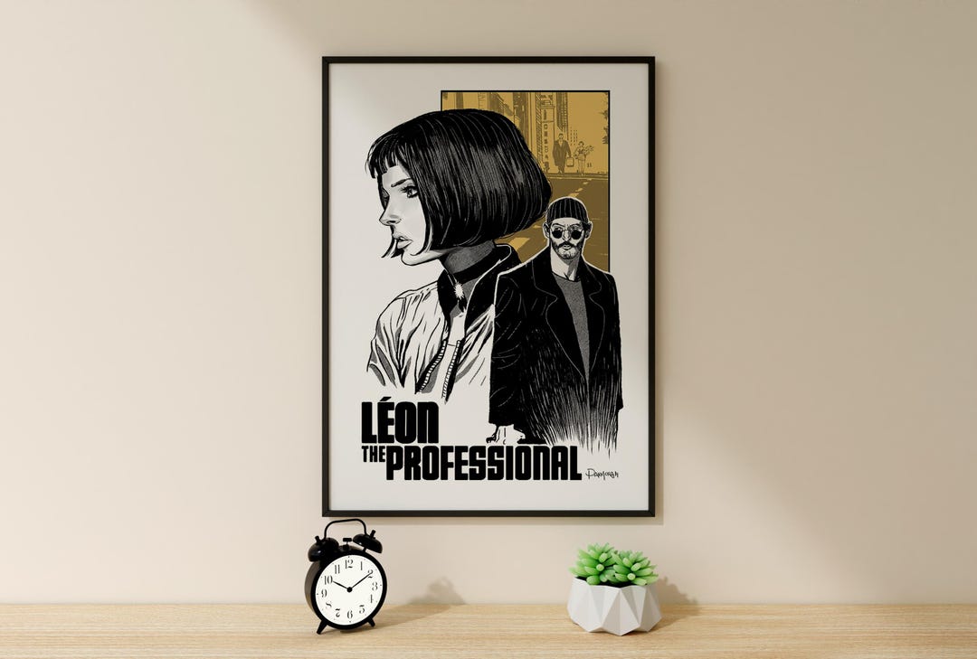 Leon the Professional Poster, Leon the Professional Wall Art, Movie ...