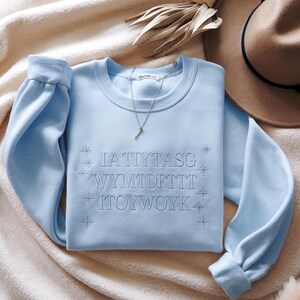 Embroidered Quicksilver All Seven Gods Sweatshirt, Romantasy Gift, Smut Sweater, Bookish Sweater, Book Lover Gift, Kingfisher image 3