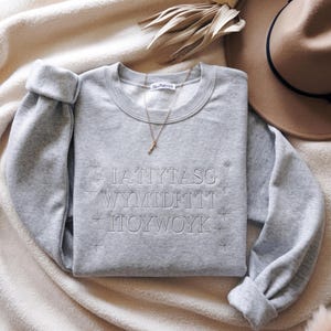 Embroidered Quicksilver All Seven Gods Sweatshirt, Romantasy Gift, Smut Sweater, Bookish Sweater, Book Lover Gift, Kingfisher image 4