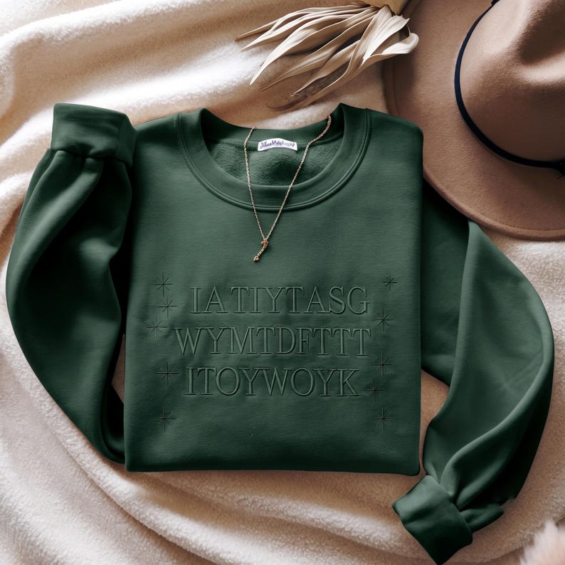 Embroidered Quicksilver All Seven Gods Sweatshirt, Romantasy Gift, Smut Sweater, Bookish Sweater, Book Lover Gift, Kingfisher image 8
