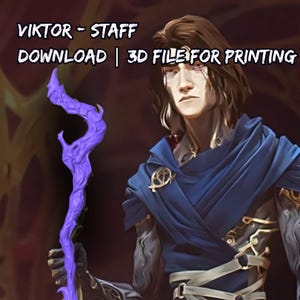 Viktor - Staff | Download | 3D File for printing
