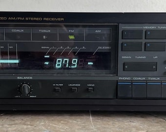 Receptor estéreo Realistic STA-2380 probado y en funcionamiento. Radio AM/FM.