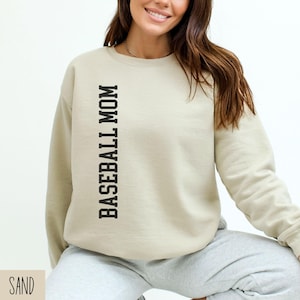 Baseball Mom Sweatshirt, Baseball Mom Sweater, Baseball Mom Gifts, Baseball Mom Shirt, Proud Baseball Mom, Baseball Lover Gift, Baseball Tee