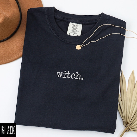 Witch Shirt, Witch Tshirt, Easy Halloween Costume Witch, Witchy Vibe Shirt, Vintage Witch Halloween Shirt , Summerween, Summer Halloween