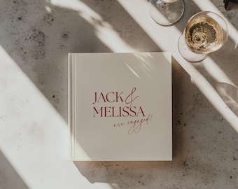 Personalisiertes Gästebuch mit Foto | Gedrucktes Gästebuch mit Fragen | Brautparty Geschenk | Braut & Bräutigam Erinnerungsbuch